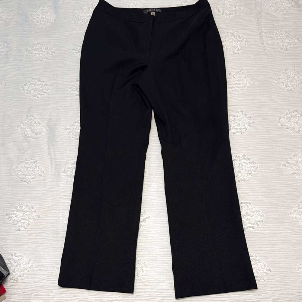 Kasper Black Trousers Classic Professional Style